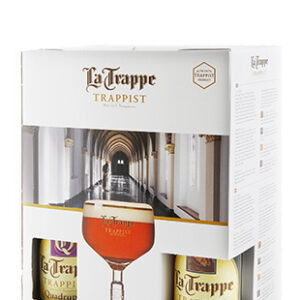 Coffret La Trappe 4x33cl + 1 verre
