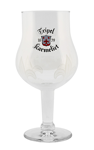 Coffret Verre à bière Tripel Karmeliet - 30 cl - Brasserie Bosteels -  Saveur Bière