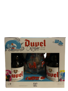 coffret duvel collector 4x33cl 1verre co... - Belbiere