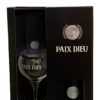 Coffret Paix Dieu 1x75cl et 1 verre coupé en biseau