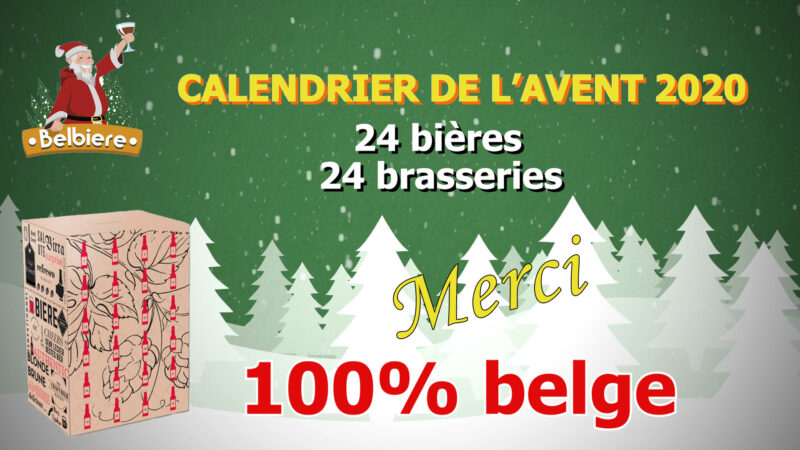 Les bières du calendrier de l’avent 2020