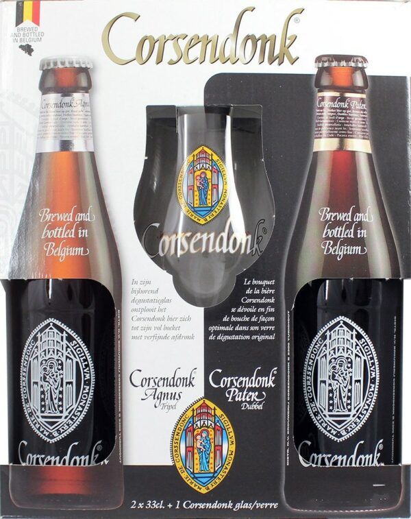 Coffret Corsendonk 2x33cl + 1 verre
