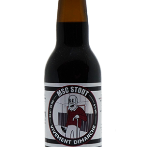 MSC STOUT 33cl 6%